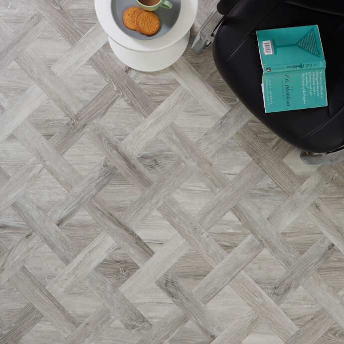 Glacier Oak Basket Weave