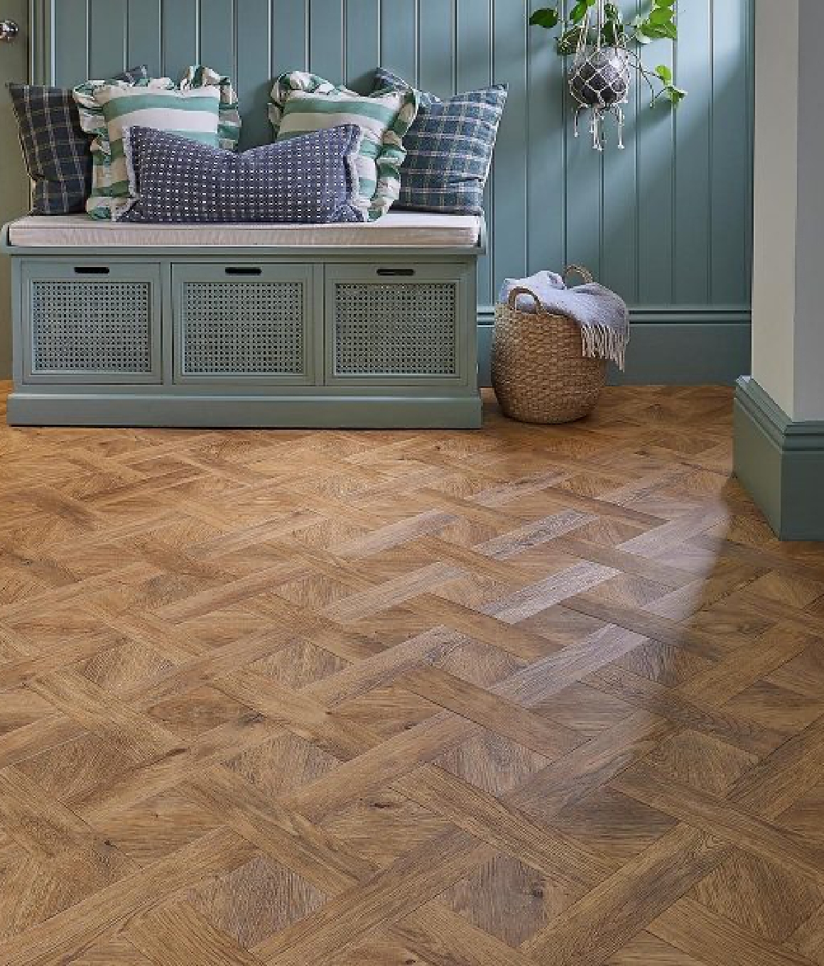 Basket Weave LVT