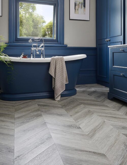 Chevron Luxury Vinyl Flooring