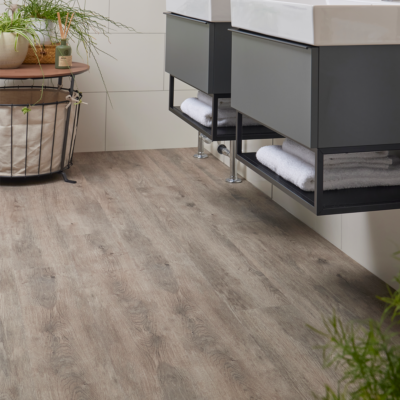 Fumed Oak Light