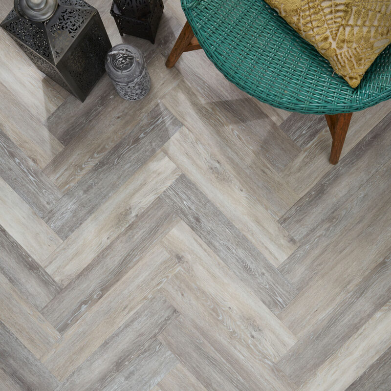 RTP16 Grey Driftwood Parquet Overhead