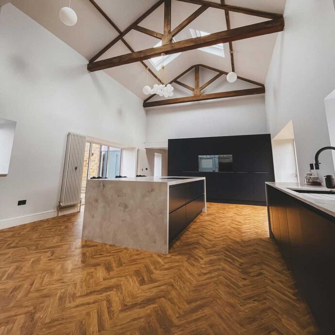 Carpenters Oak Herringbone