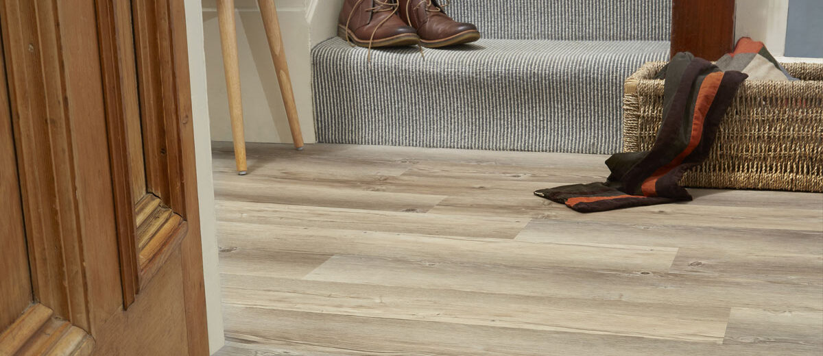 SPC flooring hallway