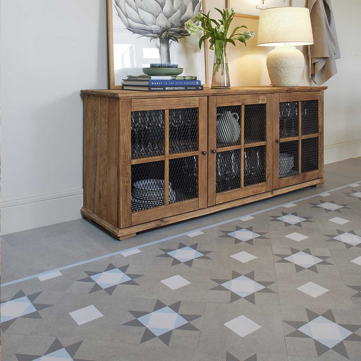 CREO Chester | Greystone, Pale Blue, Grey & White | J2 Flooring