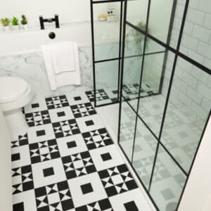Oxford OXF001 | Victorian Tile Effect | J2 Flooring