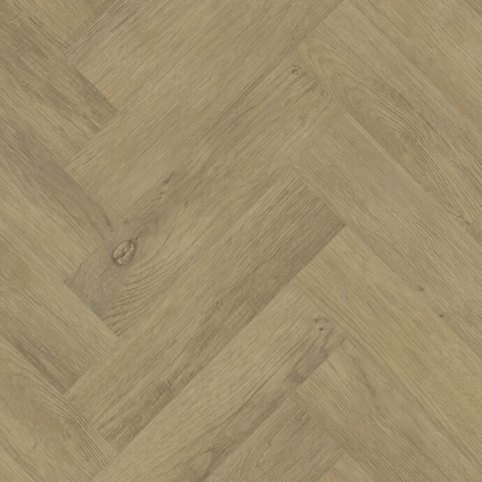 Muted Oak Herringbone