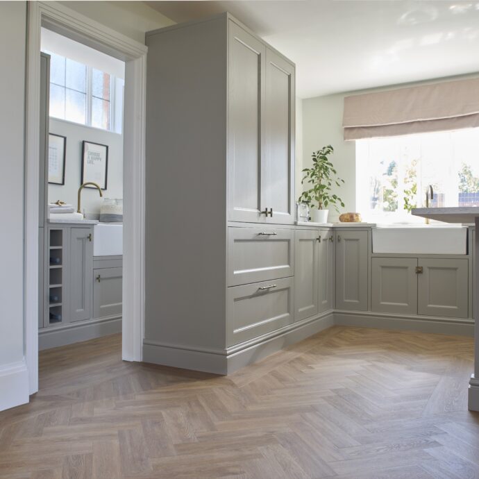 Holborn Oak Herringbone